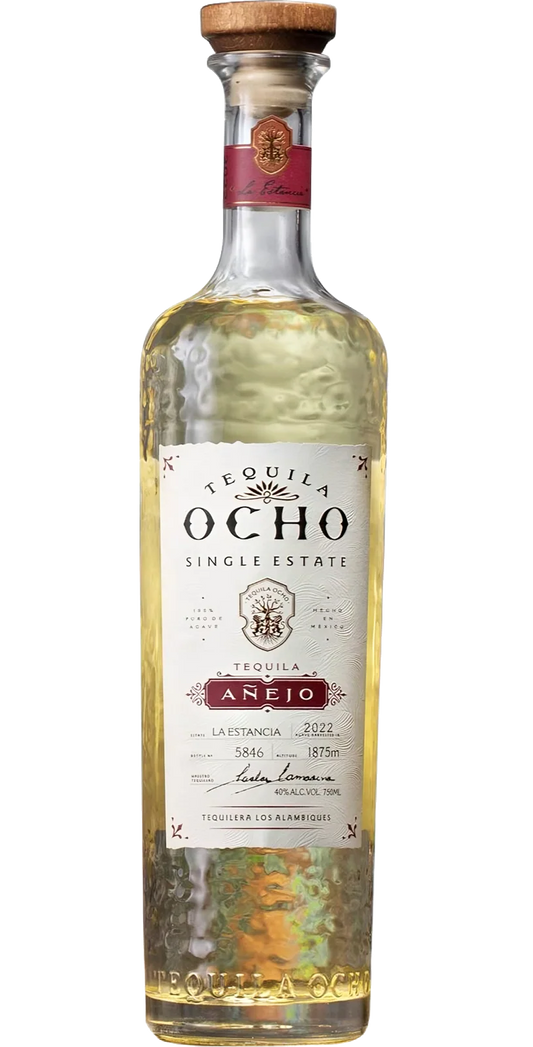 TEQUILA OCHO TEQUILA ANEJO SINGLE ESTATE 750ML Spirits