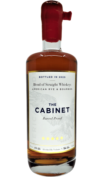 THE CABINET WHISKEY BLENDED BARREL PROOF KENTUCKY 750ML LIQ
