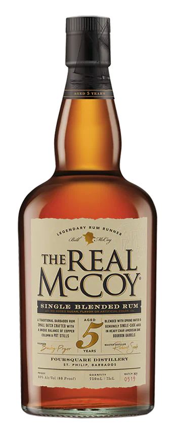 THE REAL MCCOY RUM BOURBON BARREL BARBADOS 5YR 750ML Spirits