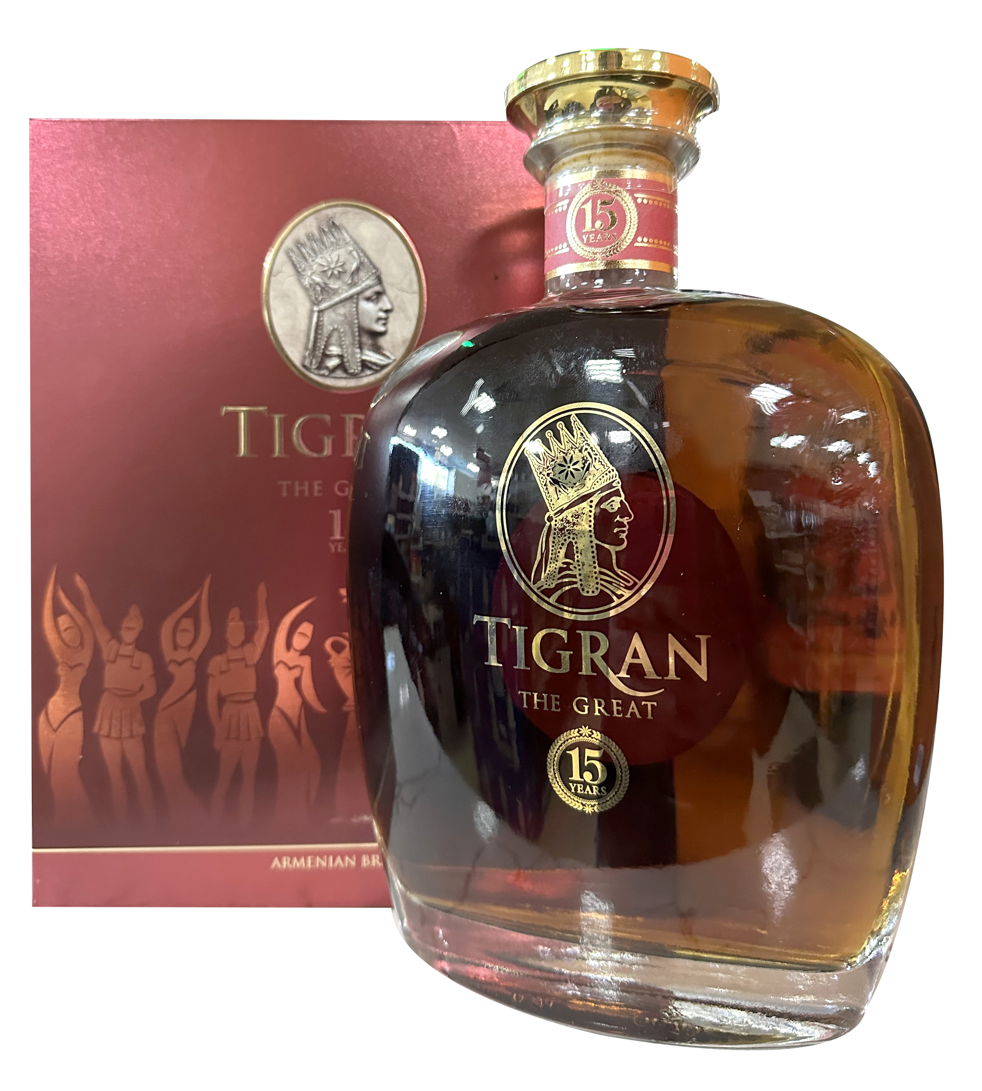 TIGRAN THE GREAT BRANDY ARMENIA 15YR 700ML - Remedy Liquor