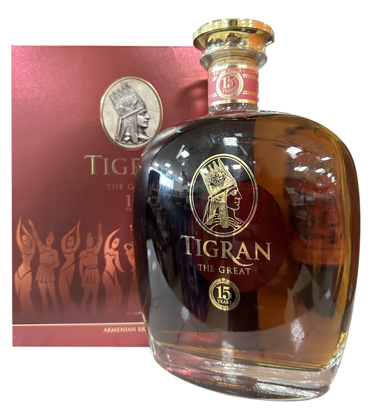 TIGRAN THE GREAT BRANDY ARMENIA 15YR 700ML Spirits