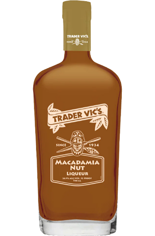 TRADER VICS LIQUEUR MACADEMIA NUT MINNESOTA 750ML Spirits