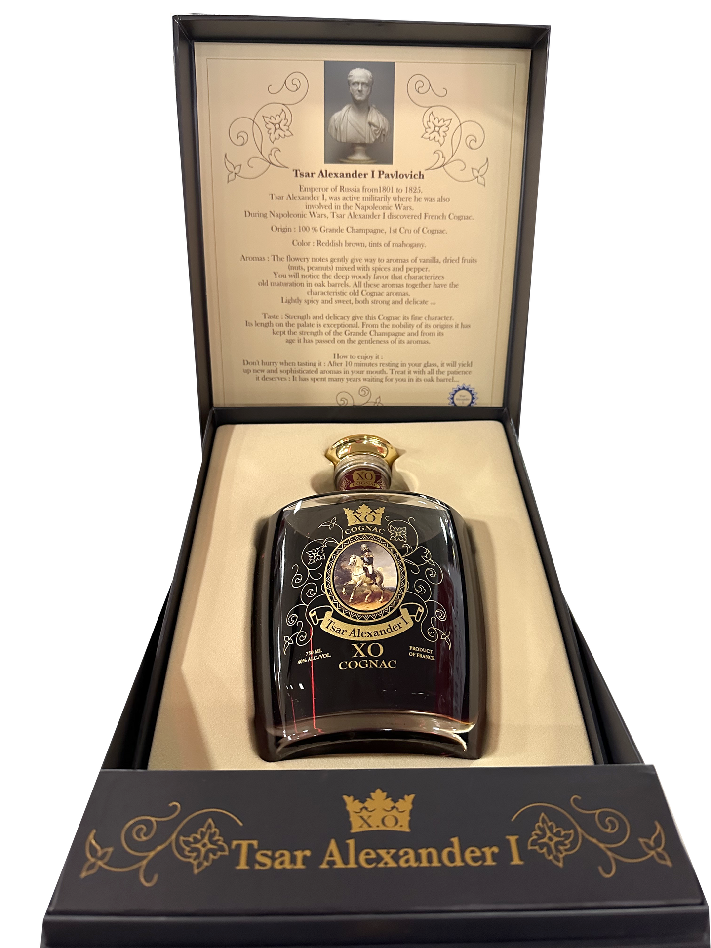 TSAR ALEXANDER I COGNAC XO FRANCE 750ML Spirits