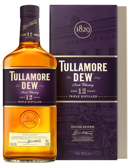 TULLAMORE DEW WHISKEY IRISH 12YR 750ML