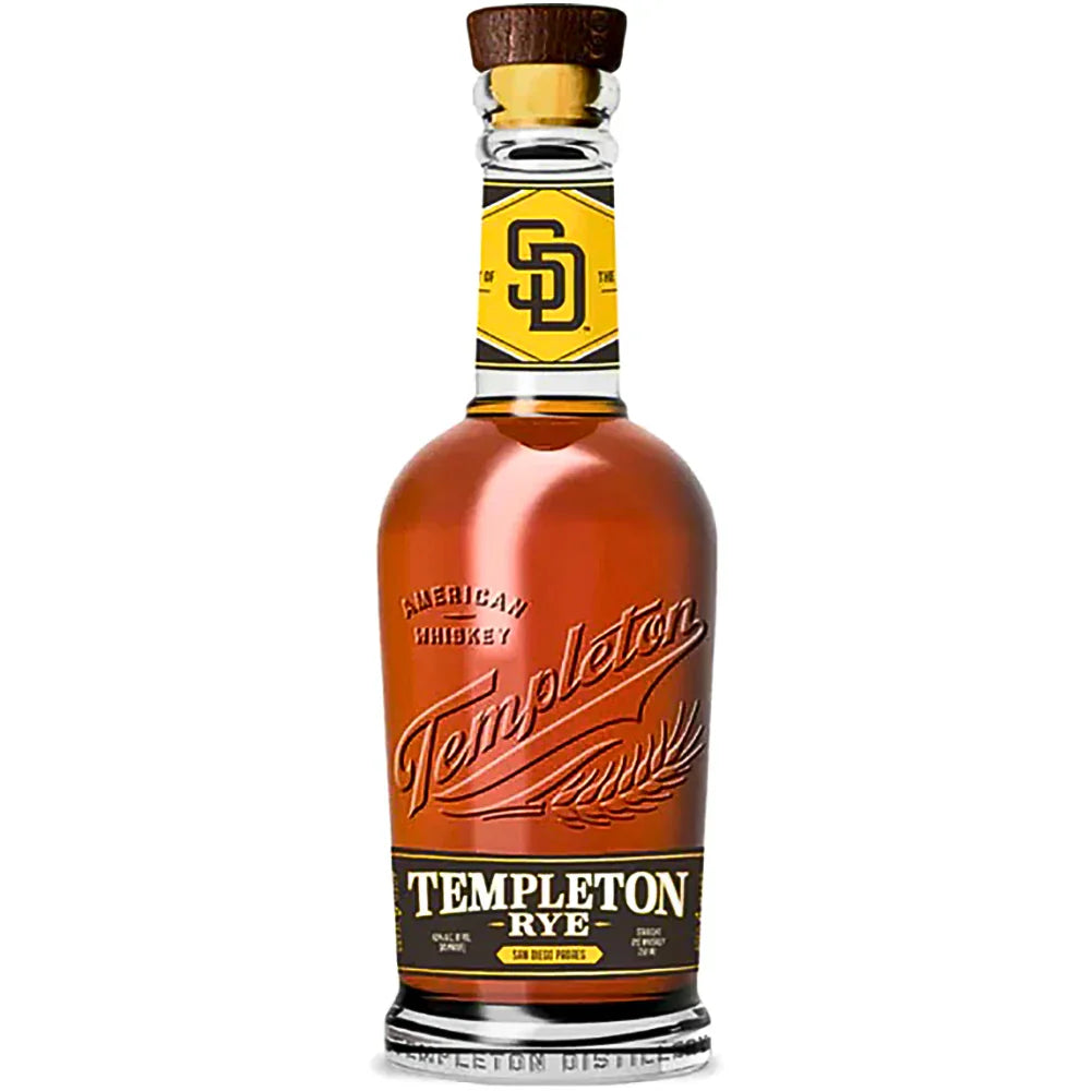 TEMPLETON RYE WHISKEY SAN DIEGO PADRES EDITION IOWA 750ML LIQ