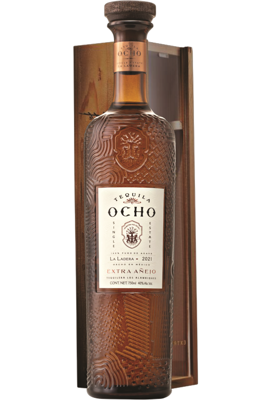 TEQUILA OCHO TEQUILA EXTRA ANEJO 750ML