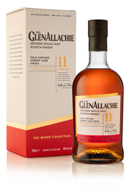 GLENALLACHIE SCOTCH SINGLE CASK IN PALO CORTADO SHERRY CASK LIMITED 11YR 700ML LIQ