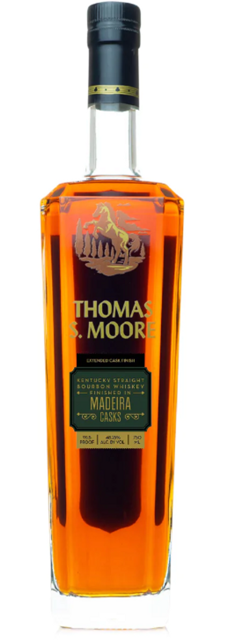 THOMAS S MOORE BOURBON FINISHED IN MADEIRA CASKS EXTENDED CASK FINISH KENTUCKY 750ML LIQ