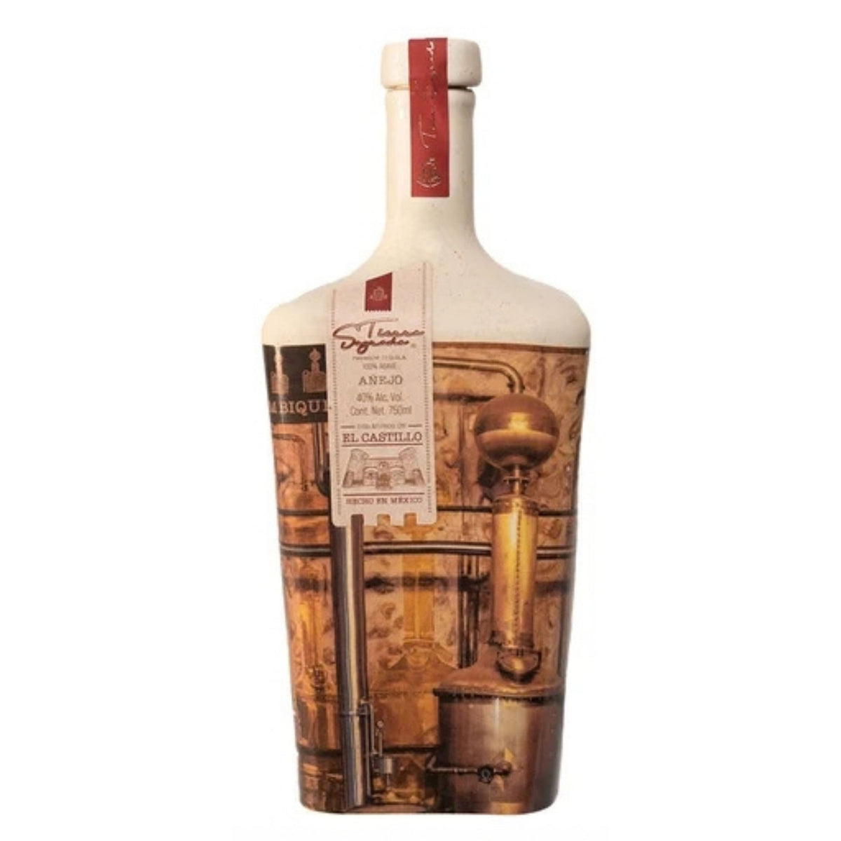 TIERRA SAGRADA TEQUILA ANEJO CERAMIC 750ML LIQ