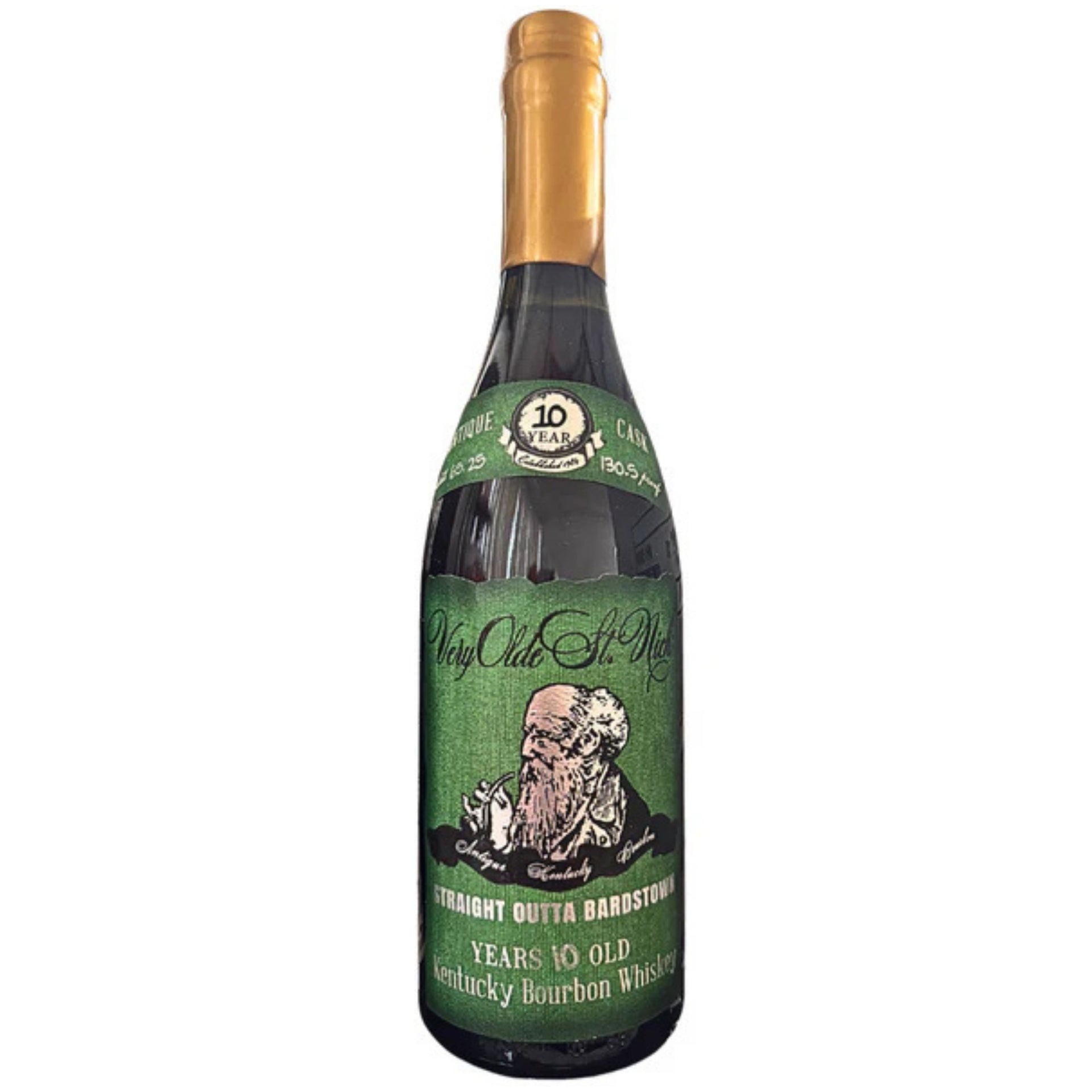 VERY OLDE ST NICK BOURBON ANTIQUE CASK STRAIGHT OUTTA BARDSTOWN RESERVE KENTUCKY 11YR 750ML LIQ