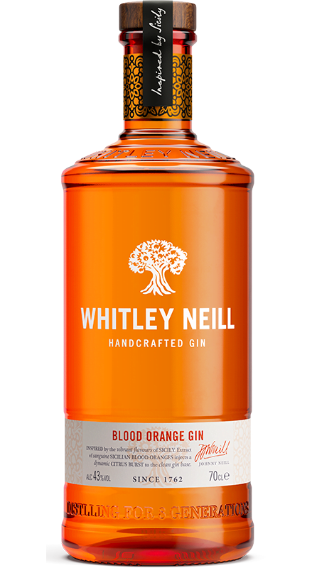 WHITLEY GIN DRY BLOOD ORANGE FLAVOR UNITED KINGDOM 750ML