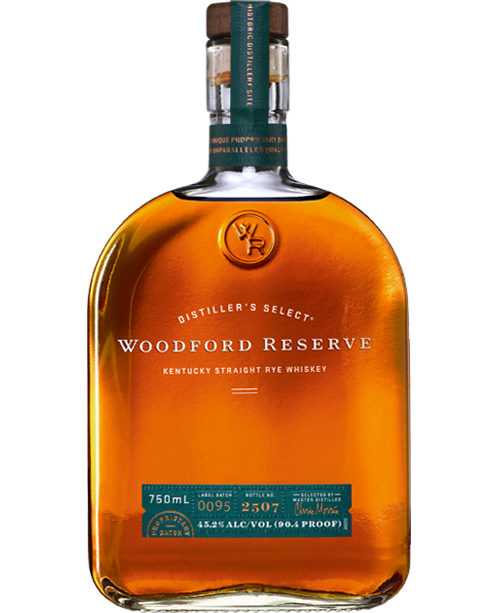 WOODFORD RESERVE WHISKEY STRAIGHT RYE 90.4PF 750ML