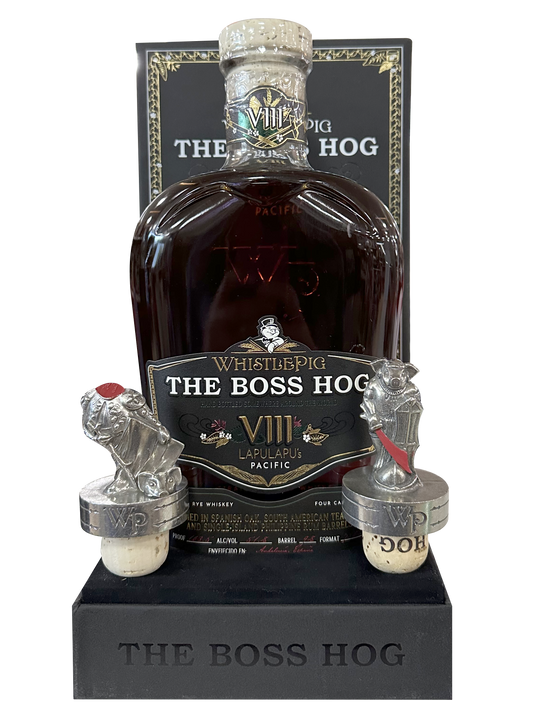 WHISTLEPIG THE BOSS HOG WHISKEY RYE VIII AROUND THE WORLD VERMONT 750ML - Remedy Liquor