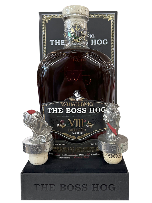 WHISTLEPIG THE BOSS HOG WHISKEY RYE VIII AROUND THE WORLD VERMONT 750ML - Remedy Liquor