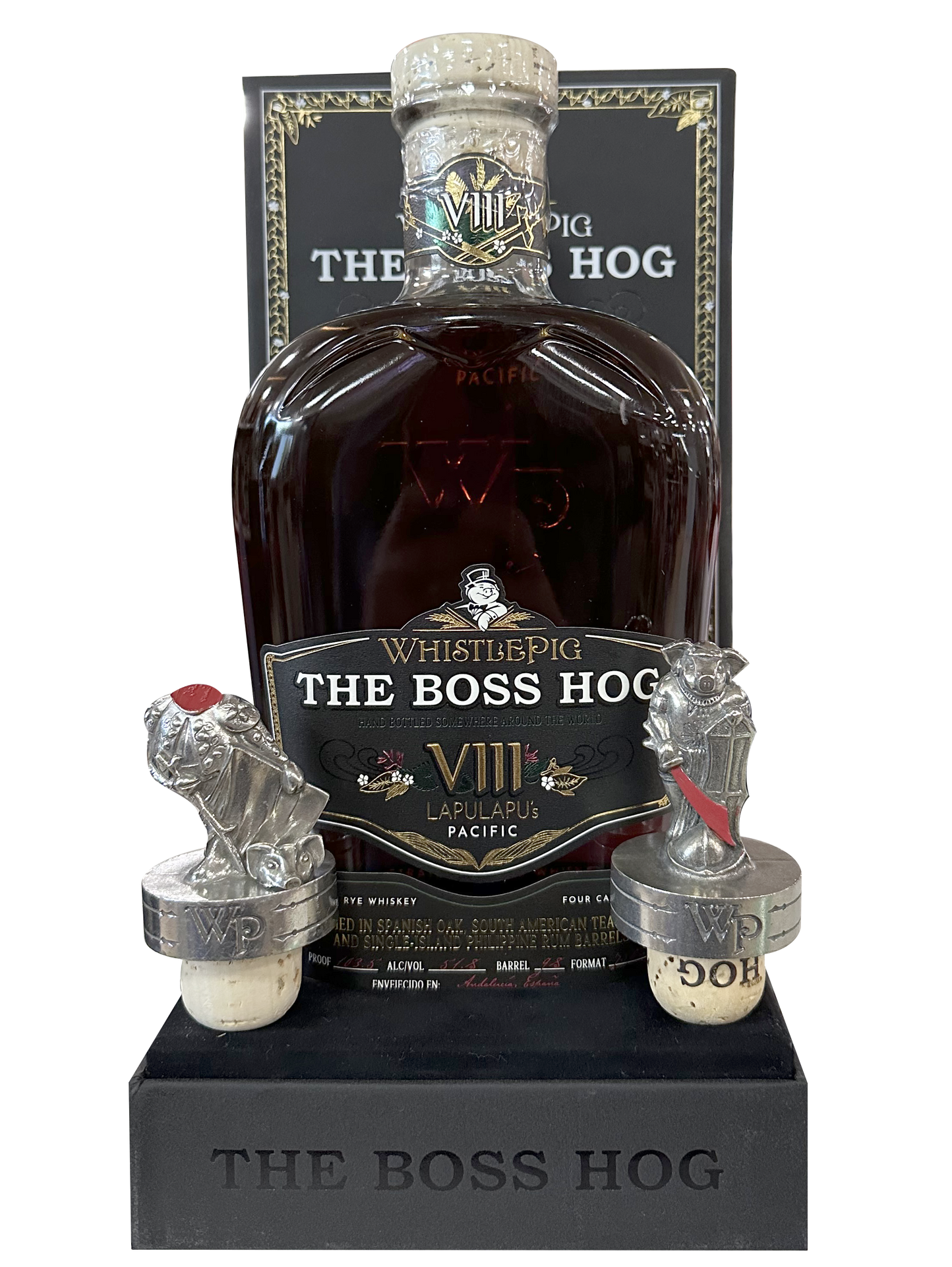 WHISTLEPIG THE BOSS HOG WHISKEY RYE VIII AROUND THE WORLD VERMONT 750ML LIQ