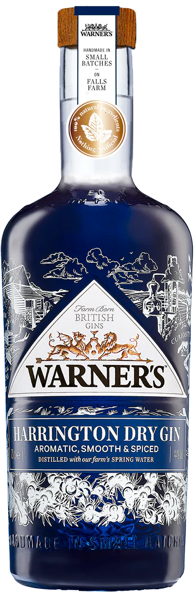 WARNERS GIN DRY HARINGTON ENGLAND 750ML LIQ