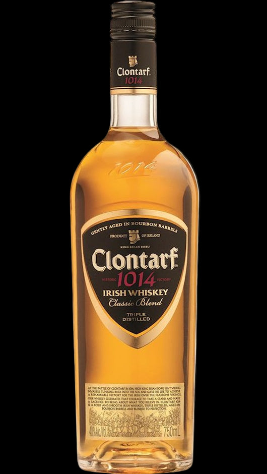 CLONTARF 114 WHISKEY CLASSIC BLEND IRISH 750ML LIQ