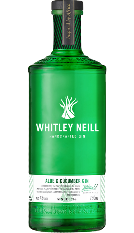 WHITLEY GIN DRY ALOE & CUCUMBER FLAVORED UNITED KINGDOM 750ML