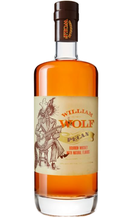 WILLIAM WOLF BOURBON WHISKEY PECAN NETHERLANDS 750ML