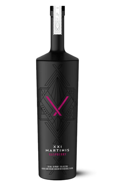 XXI MARTINIS LIQUEUR RASPBERRY 750ML