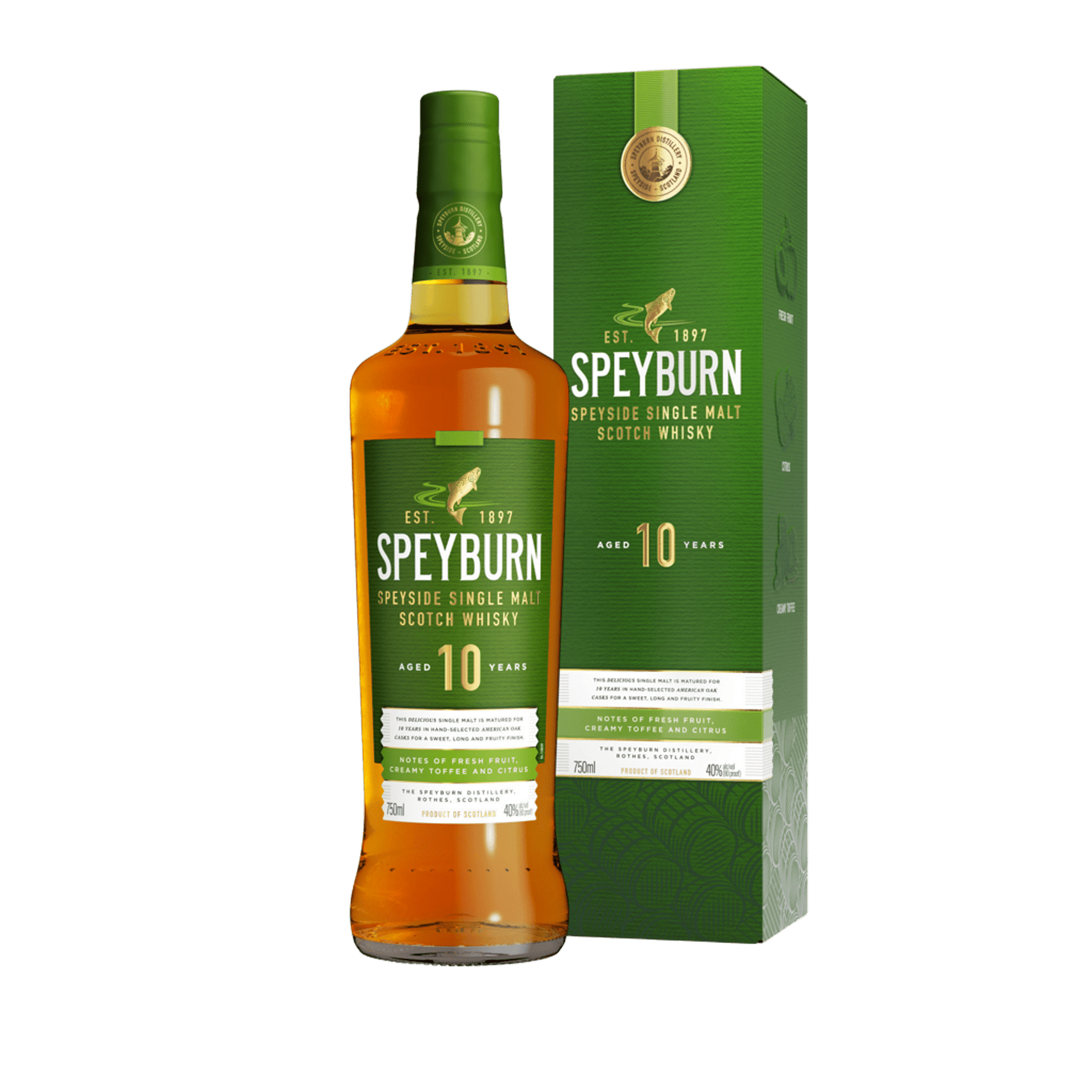 SPEYBURN SCOTCH SINGLE MALT HIGHLAND 10YR 750ML Spirits