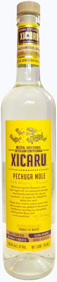 XICARU MEZCAL PECHUGA MOLE ARTESANAL 750ML