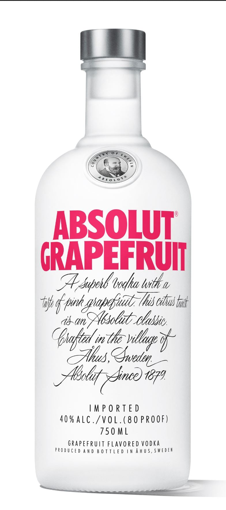 ABSOLUT VODKA GRAPEFRUIT FLAVORED SWEDEN 750ML