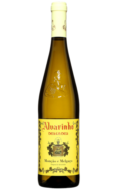 ALVARINHO WHITE WINE DEU LA DELI MONCAO E MELGACO PORTUGAL 2020