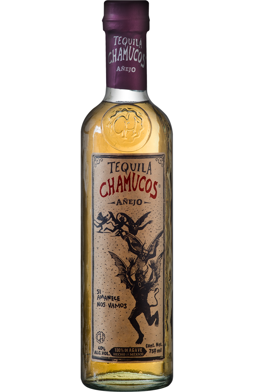 CHAMUCOS TEQUILA ANEJO 750ML