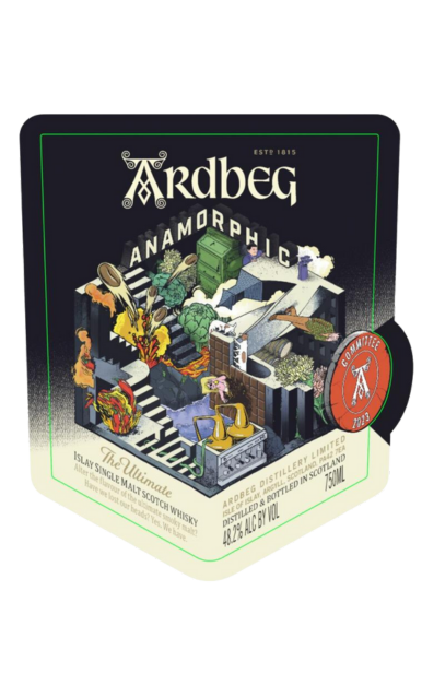 ARDBEG ANAMORPHIC SCOTCH SINGLE MALT LIMITED COMMITTEE RELEASE ISLAY 750ML