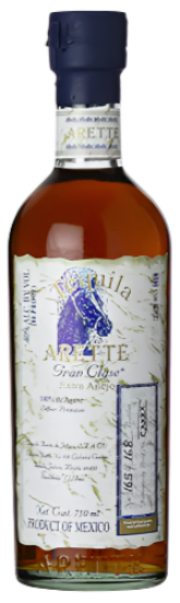 ARETTE TEQUILA ARTESANAL GRAN CLASE EXTRA ANEJO 750ML Spirits