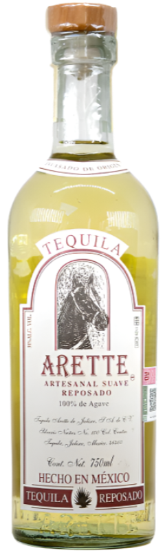 ARETTE TEQUILA ARTESANAL SUAVE REPOSADO 700ML Spirits