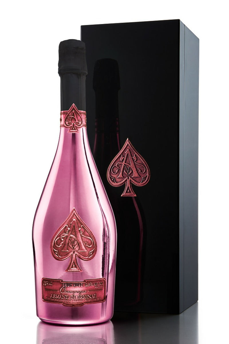 ARMAND DE BRIGNAC ACE OF SPADE CHAMPAGNE BRUT ROSE 750ML Wine