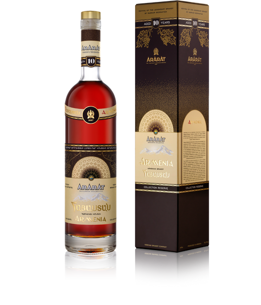 ARMENIA BRANDY COLLECTION RESERVE 90PF 10YR 750ML - Remedy Liquor