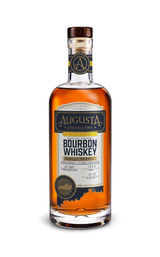 AUGUSTA BUCKNERS BOURBON WHEATED SINGLE BARREL CASK STRENGTH KENTUCKY 750ML LIQ