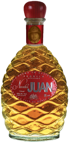 NUMBER JUAN TEQUILA REPOSADO 750ML