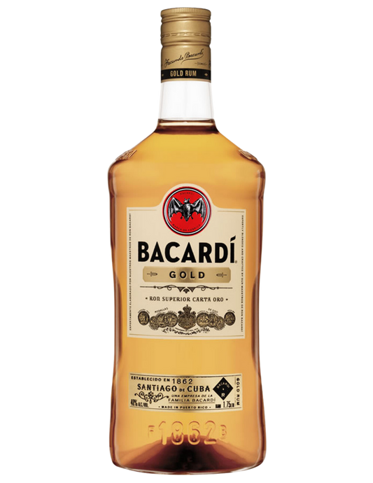 BACARDI RUM GOLD 1.75LI Spirits