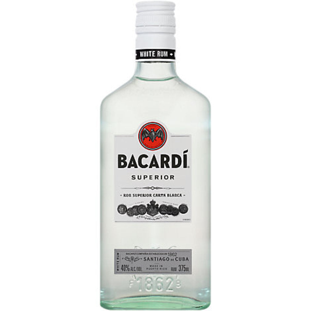 BACARDI SUPERIOR RUM LIGHT 375ML