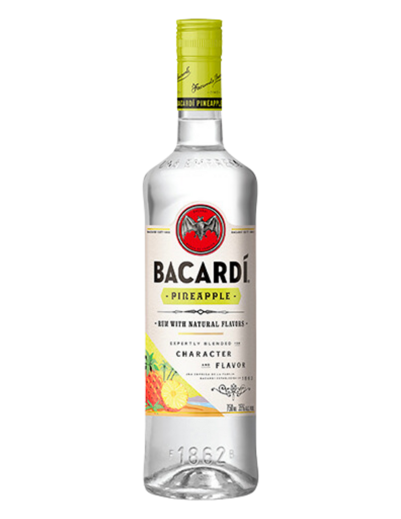 BACARDI RUM PINEAPPLE 750ML