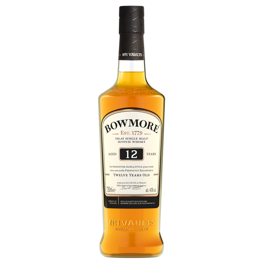 BOWMORE SCOTCH SINGLE MALT 12YR 750ML Spirits