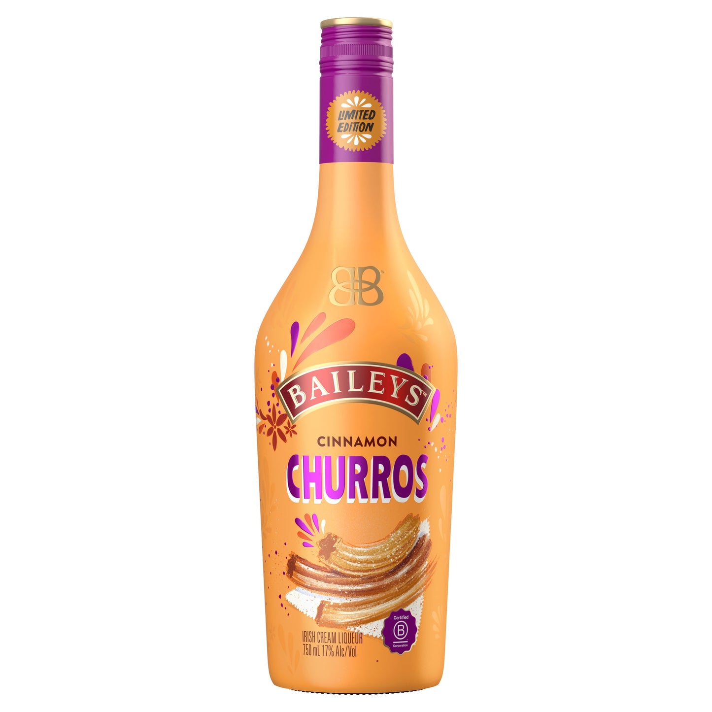 BAILEYS CREAM CINNAMON CHURROS IRISH 750ML LIQ