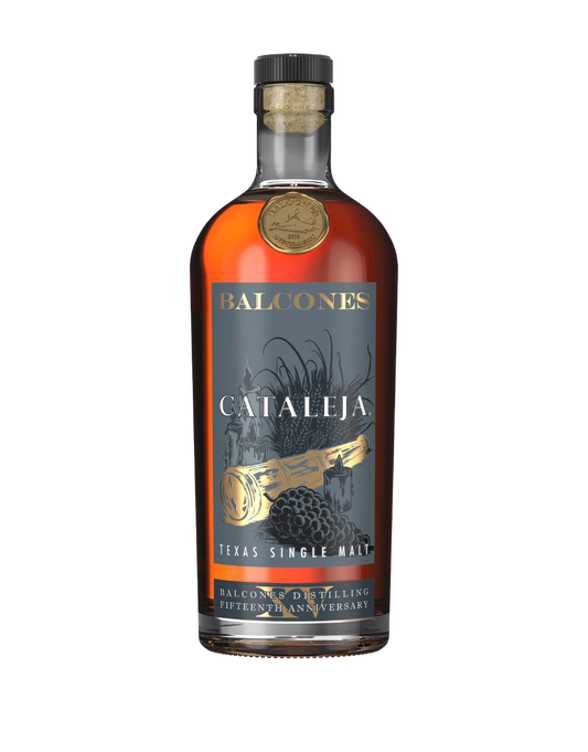 BALCONES WHISKY SINGLE MALT CATALEJA FIFTEENTH ANNIVERSARY TEXAS 750ML LIQ