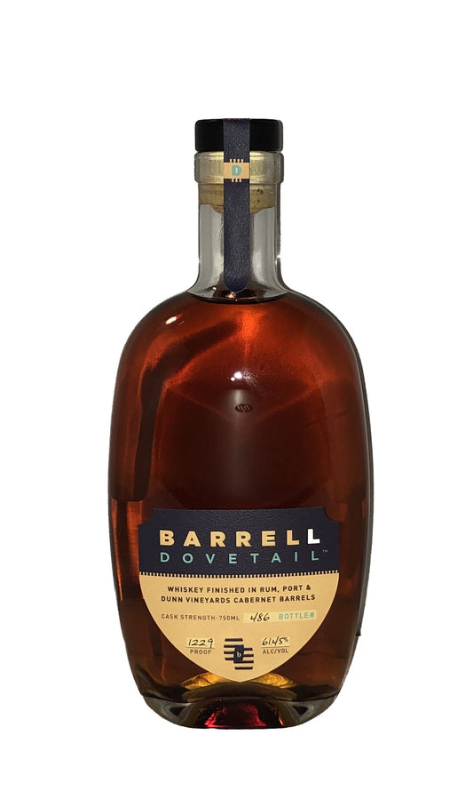 BARRELL DOVETAIL WHISKEY FINISHED IN RUM PORT & CABERNET BARRELS KENTUCKY 750ML Spirits