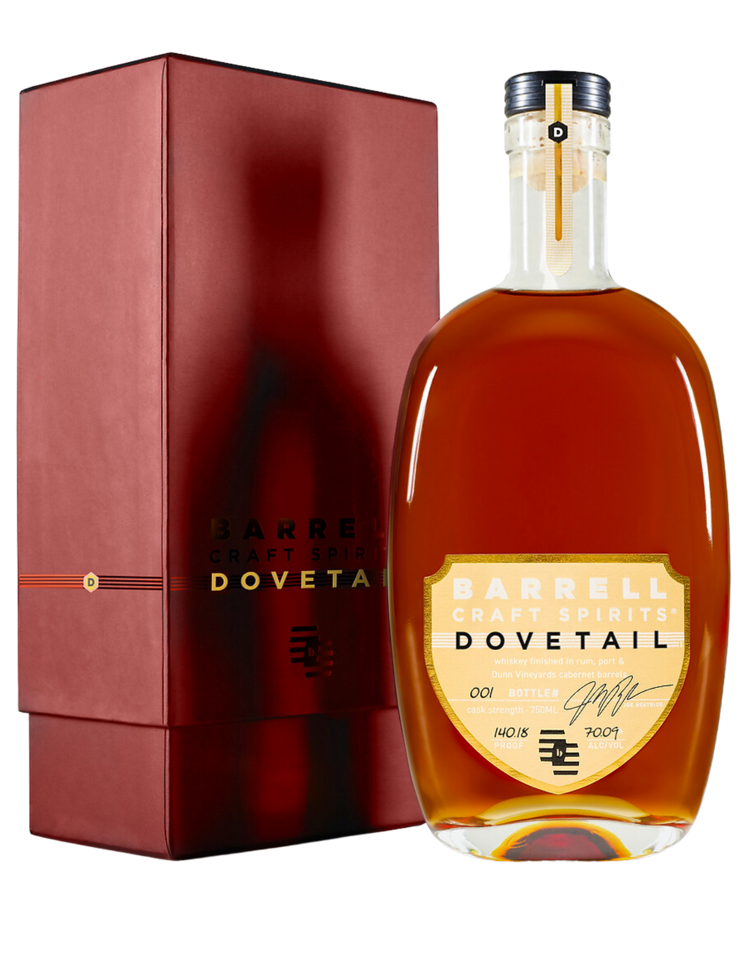 BARRELL CRAFT DOVETAIL WHISKEY GOLD LABEL CASK STRENGTH KENTUCKY 750ML LIQ