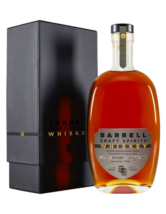 BARRELL CRAFT SPIRITS WHISKEY CASK STRENGTH GREY LABEL KENTUCKY 24YR 750ML