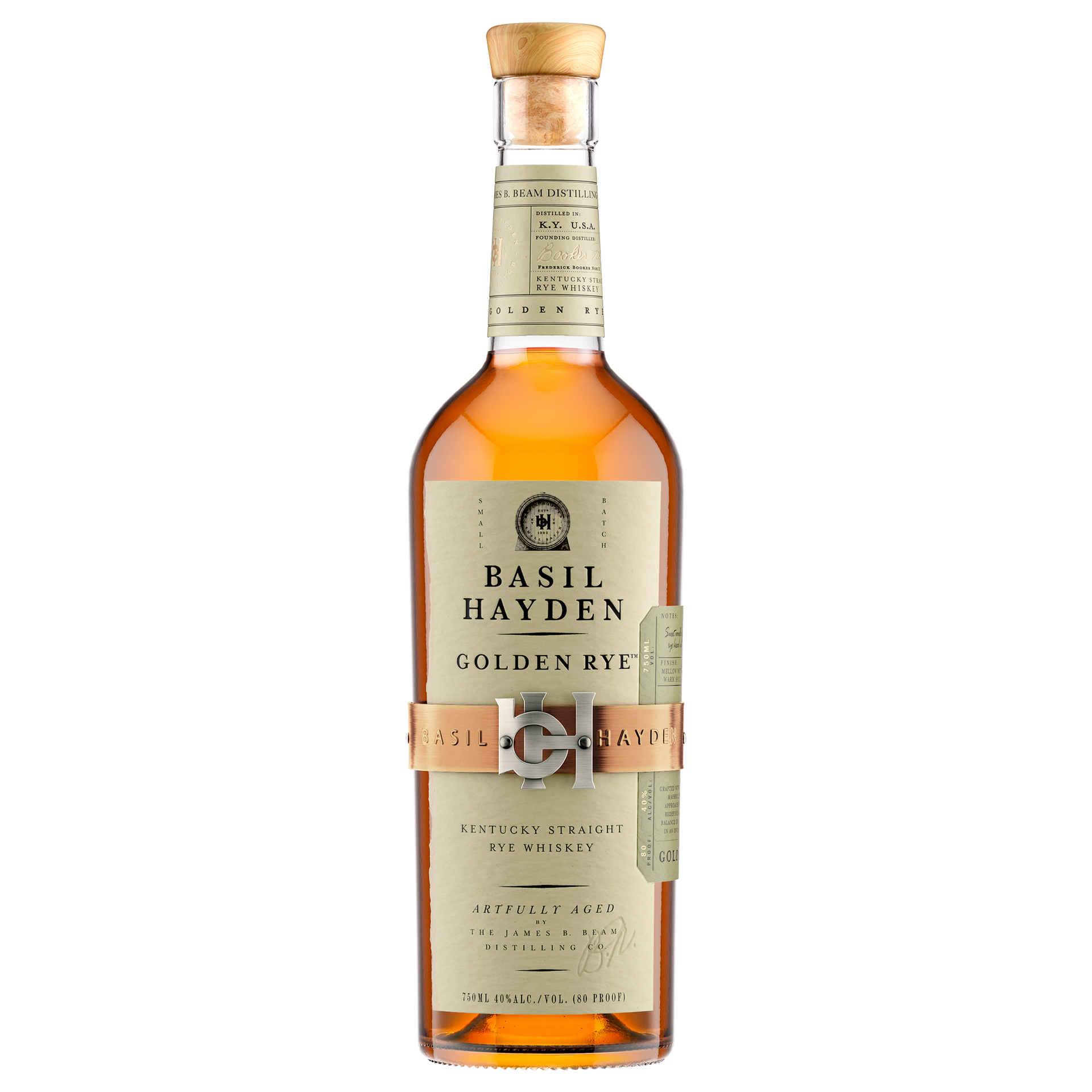 BASIL HAYDEN GOLDEN RYE WHISKEY KENTUCKY 750ML LIQ