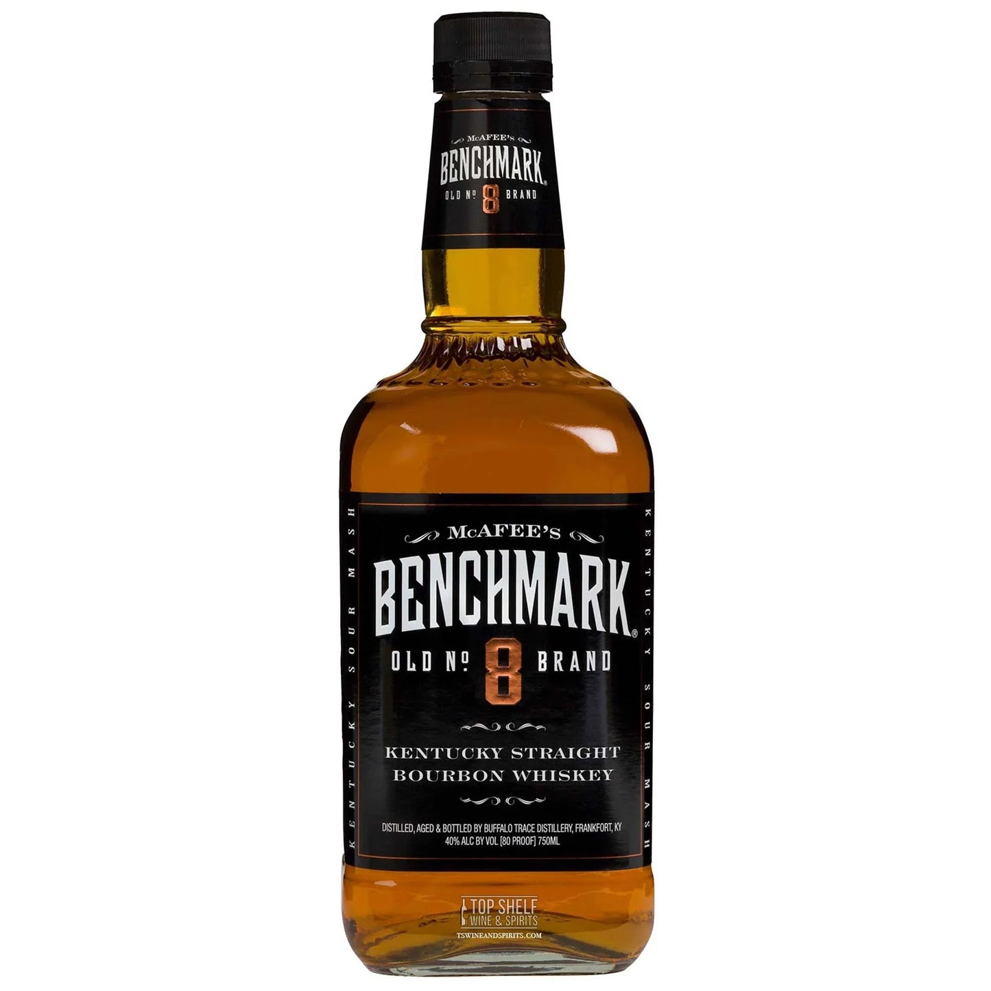 BENCHMARK NO 8 BRAND BOURBON WHISKEY 750ML