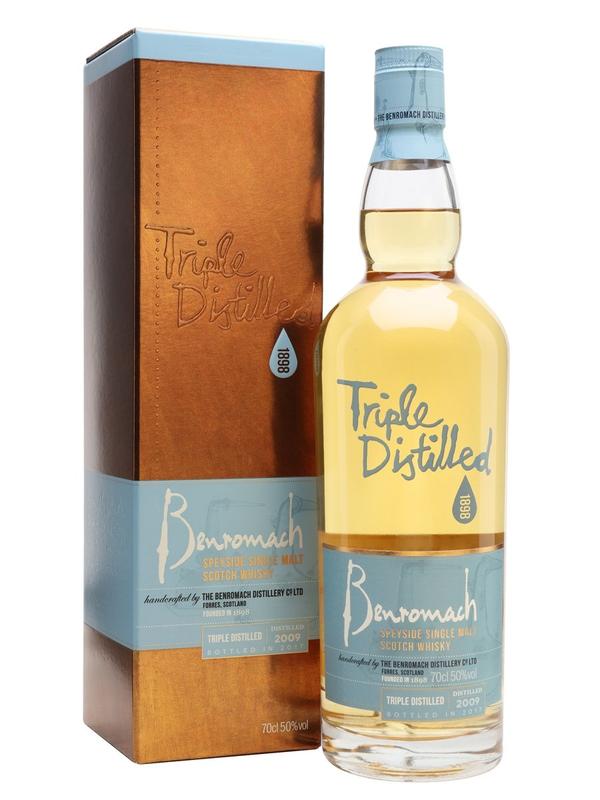 BENROMACH SCOTCH ORGANIC SINGLE MALT DISTILLED IN 2011 750ML