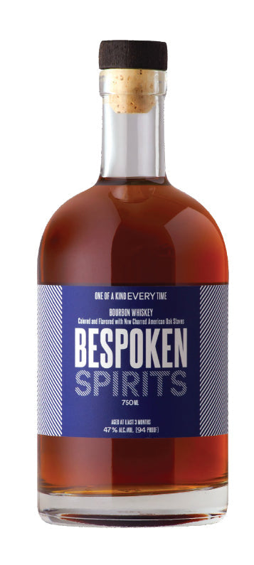 BESPOKEN SPIRITS BOURBON AGED 3 MONTHS INDIANA 750ML