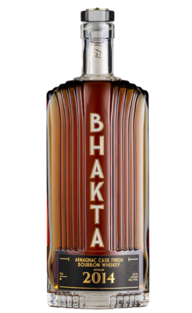 BHAKTA BOURBON ARMAGNAC CASK FINISH DISTILLED IN 2014 INDIANA 750ML